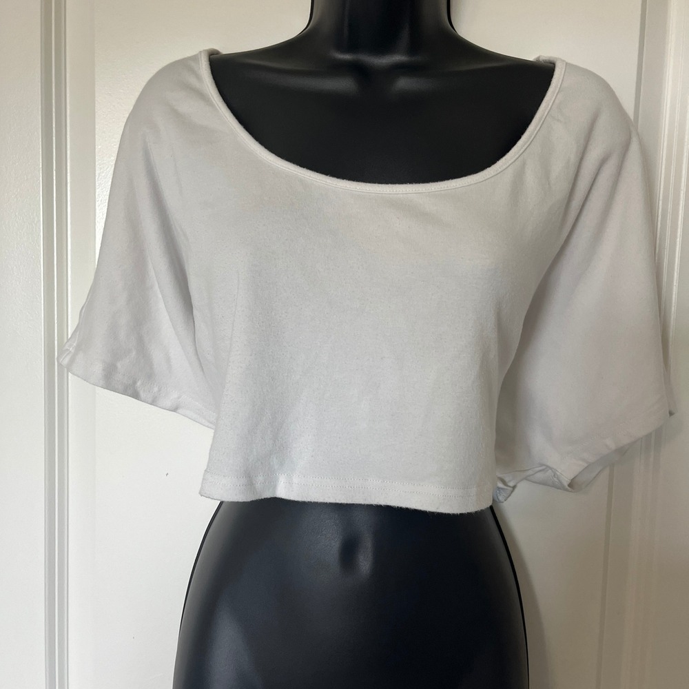 Women's Shein White Crop Top 1XL